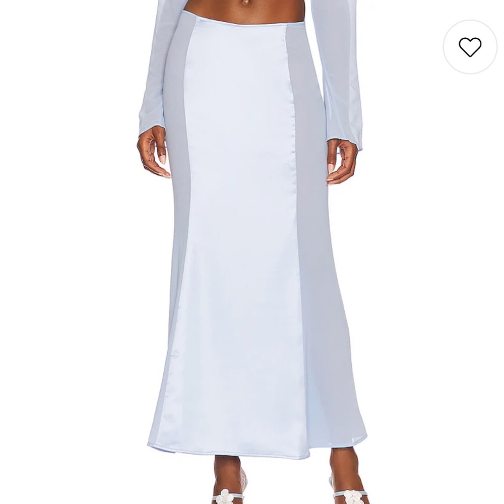 Danielle Guizio Blue Skirt